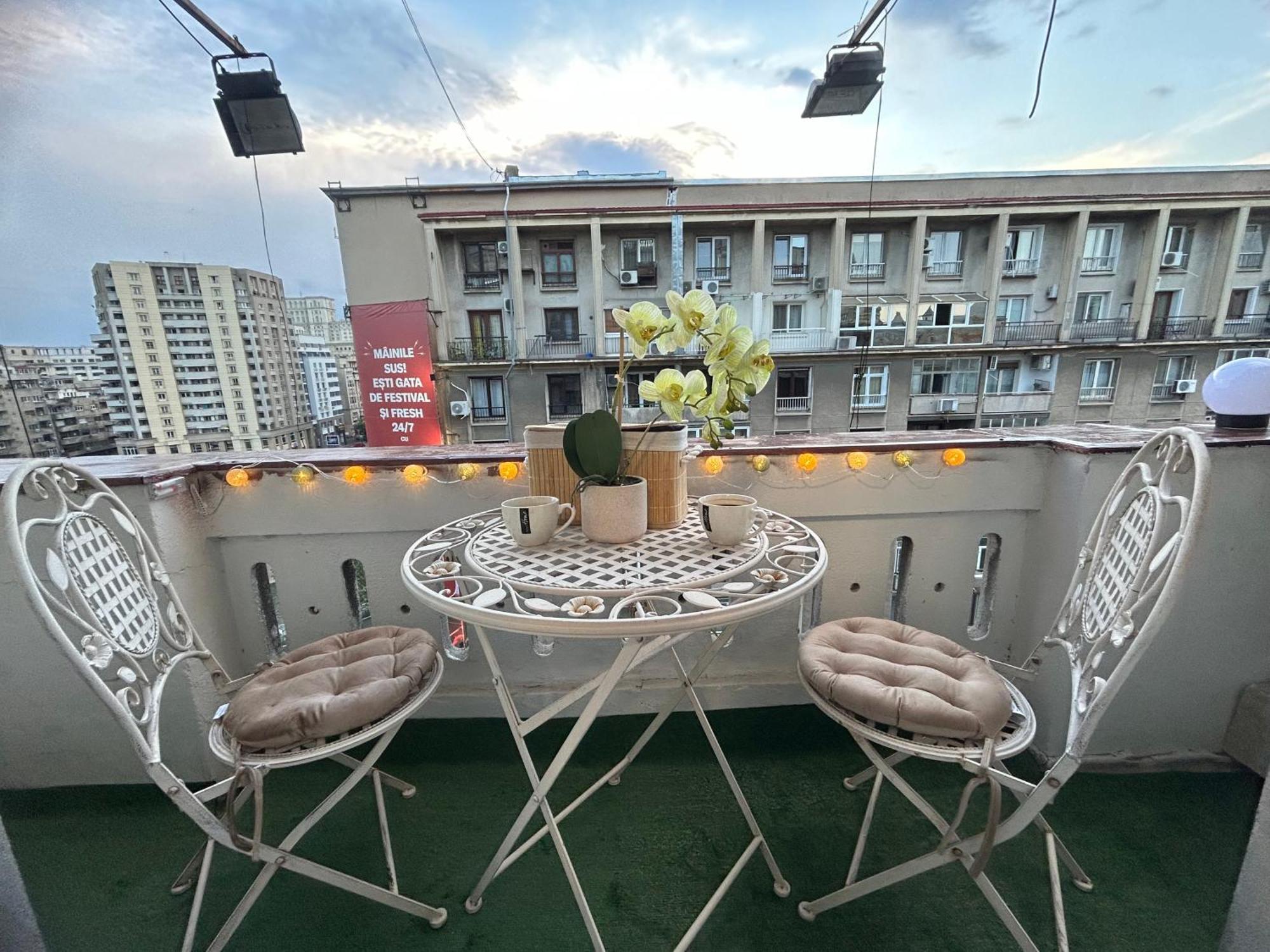 부쿠레슈티 Panoramic Terace Victory Boutique 아파트 외부 사진